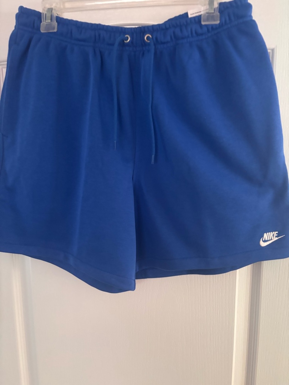 Nike Men's Royal Blue Athletic Shorts with Drawstring - Brand New